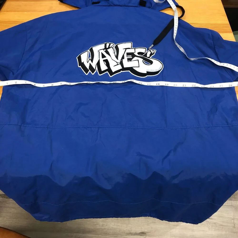 MSGM Blue Hooded Jacket Size 48 - Picture 9 of 13